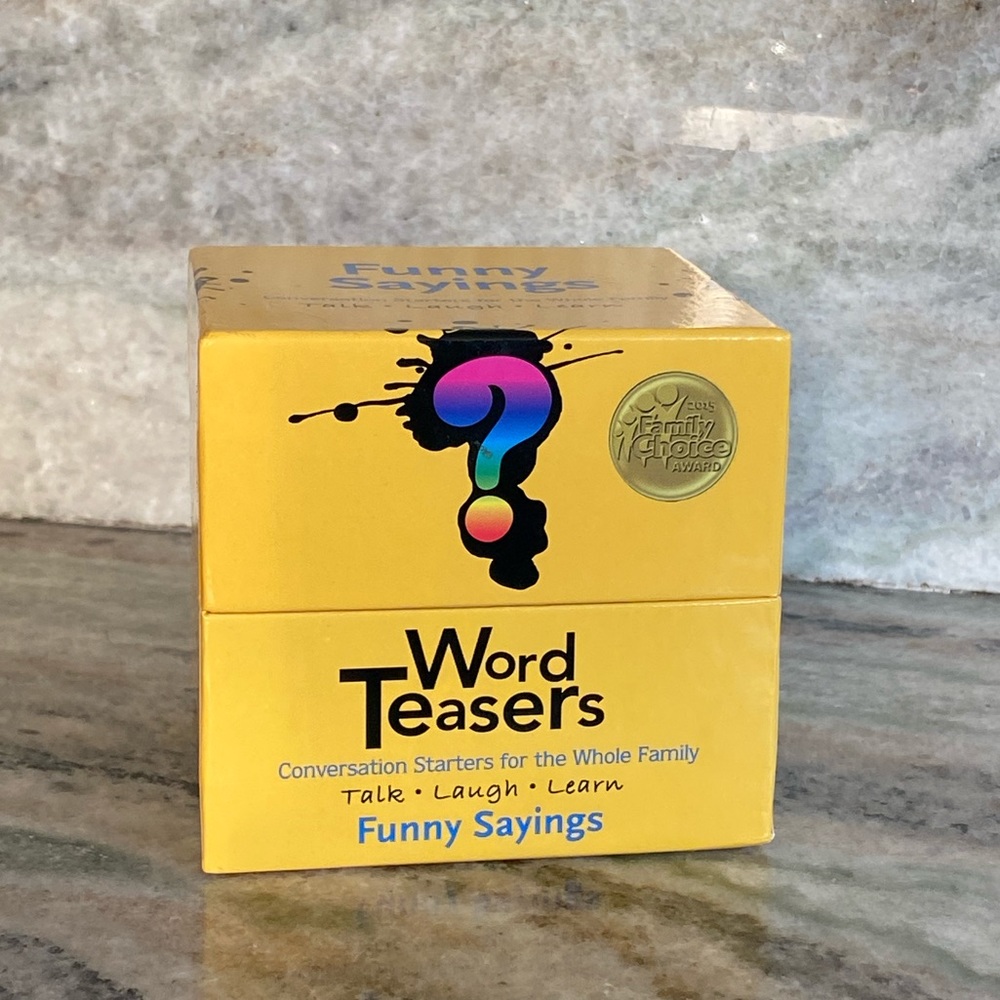 Word Teasers Funny Sayings - cards